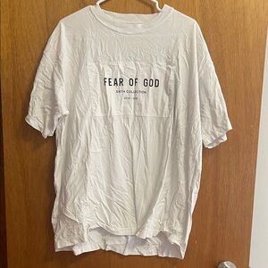 Fear of God Graphic White Tee